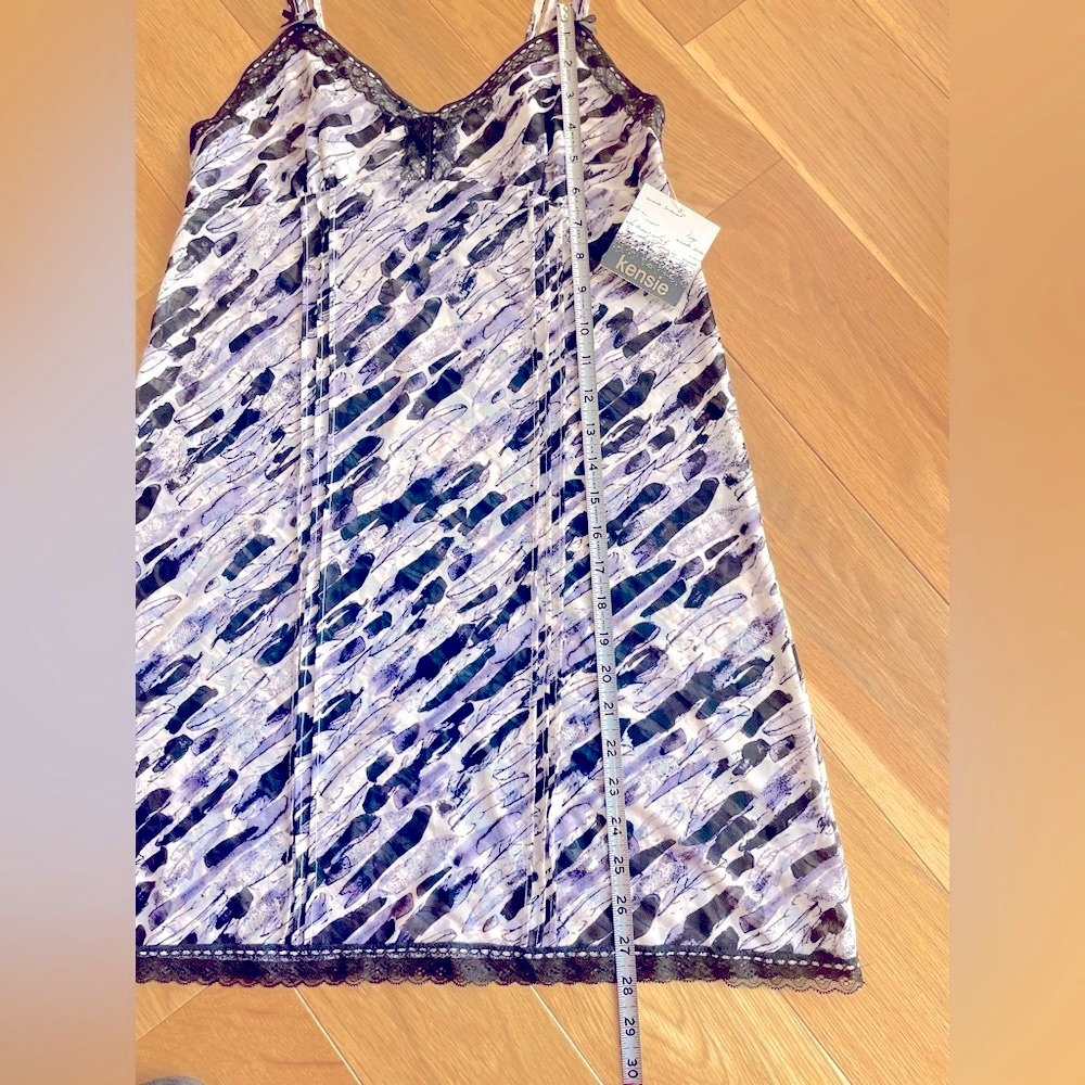 Kensie Slip Dress Sz Medium Nightie Babydoll Gown